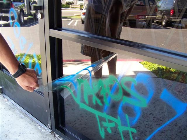 anti graffiti film