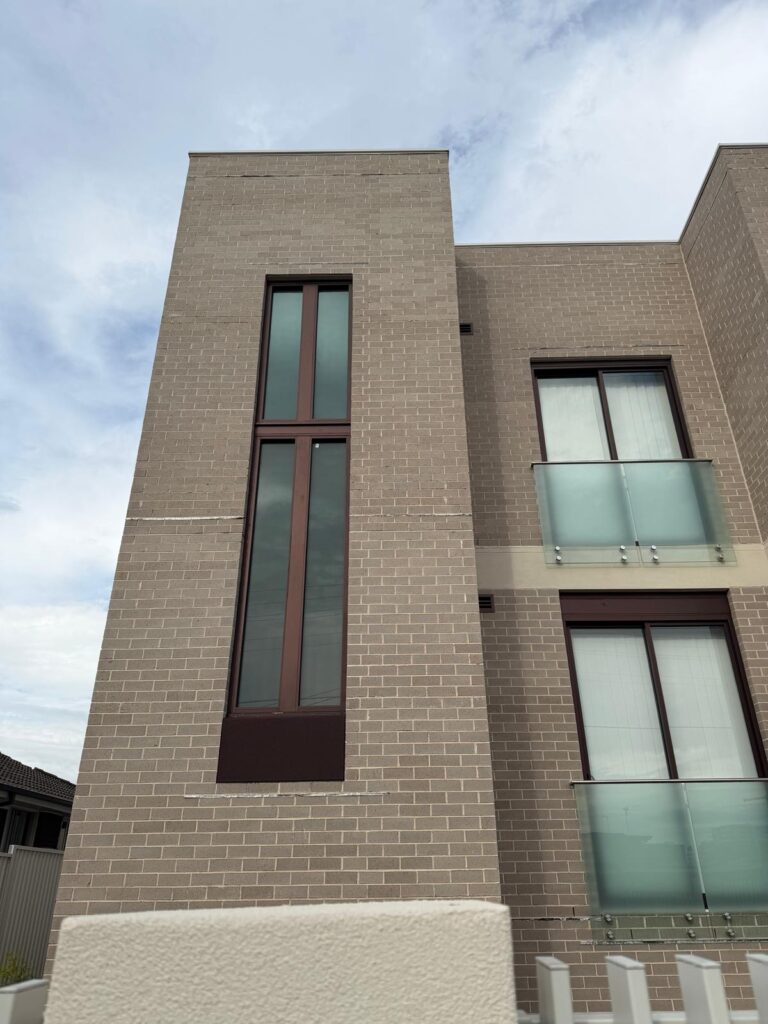 Commercial building featuring professionally installed window film in Sydney