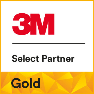 Platinum Tint Solutions 3M Select Gold Partner certification badge
