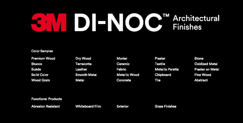3M DI-NOC™ Architectural Finishes Collection