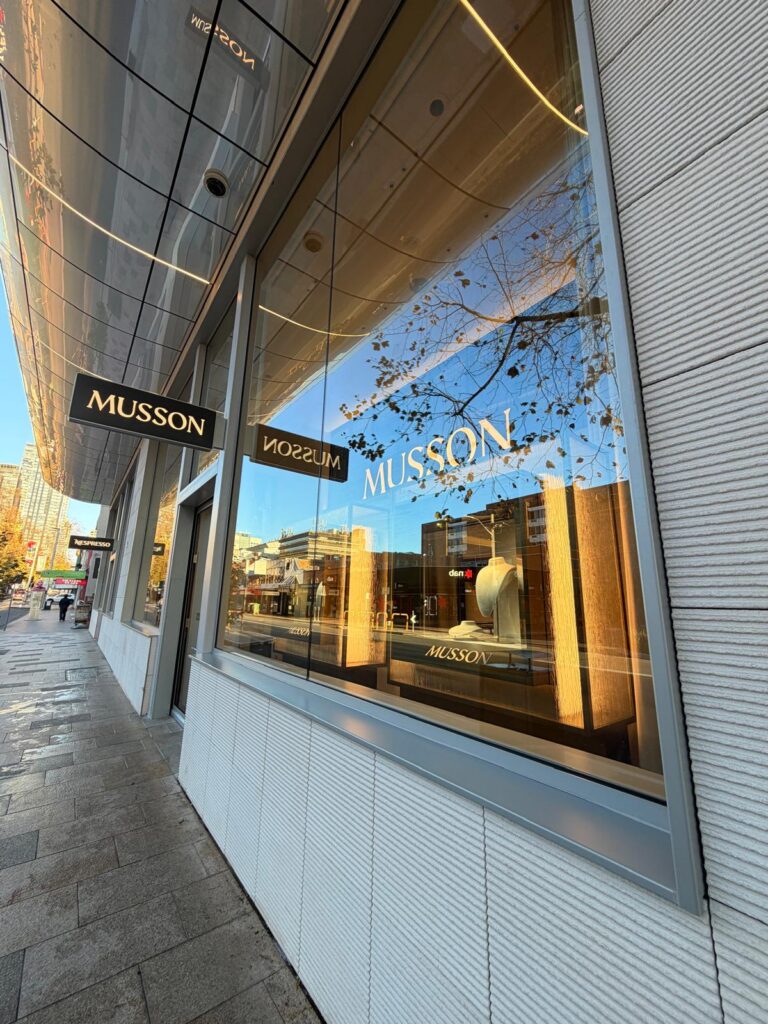 3M anti-graffiti film installed on commercial glass doors and windows